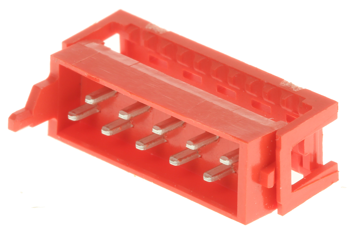 TE Connectivity 10-Way IDC Connector Plug for Cable Mount, 2-Row