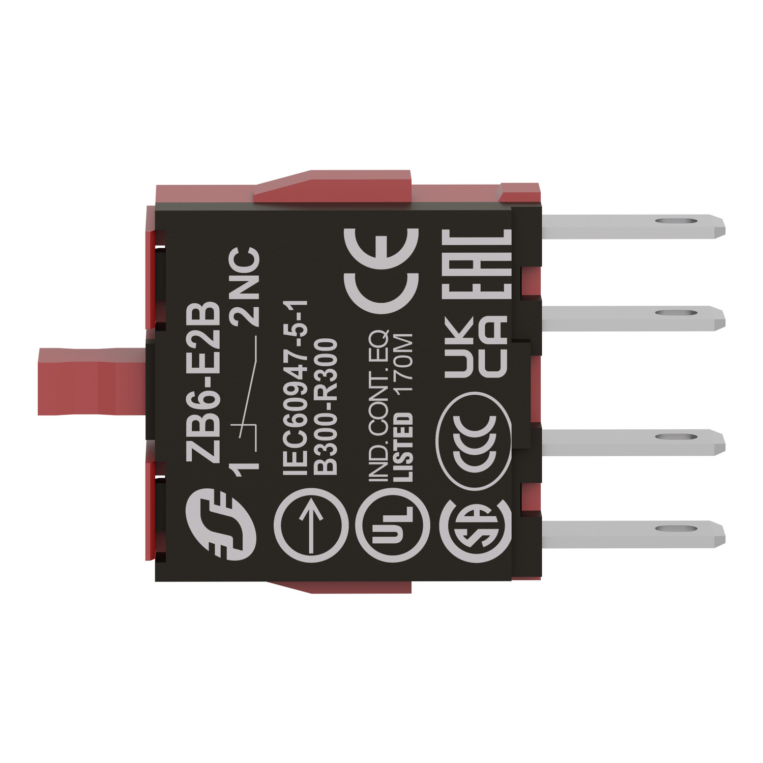 Schneider Electric Harmony XB6 Series Contact Block, 250V, 1NC
