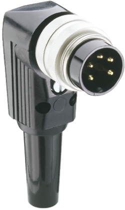 Lumberg, WSV 7 Pole Right Angle M16 Din Plug, DIN EN 60529, 5A, 250 V ac IP40, Male, Cable Mount