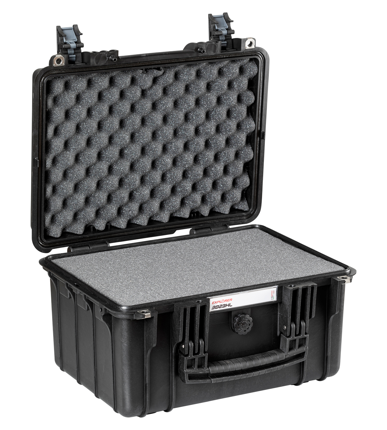 Explorer Cases 3823HL.B Waterproof Transit Case, 420 x 340 x 252mm
