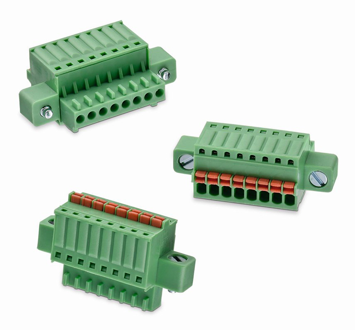 Wurth Elektronik, 2.5mm Pitch, 381, 6 Way, Vertical, Pluggable Terminal Block, Plug, Plug-In, Screw Termination,