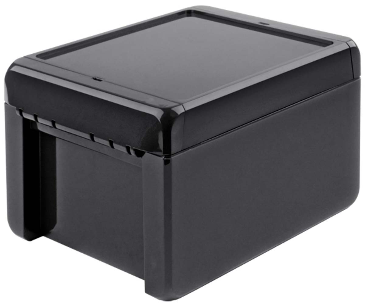 Bopla Bocube Series Graphite Grey ABS Enclosure, IP66, IP68, Graphite Grey Lid, 151 x 125 x 90mm