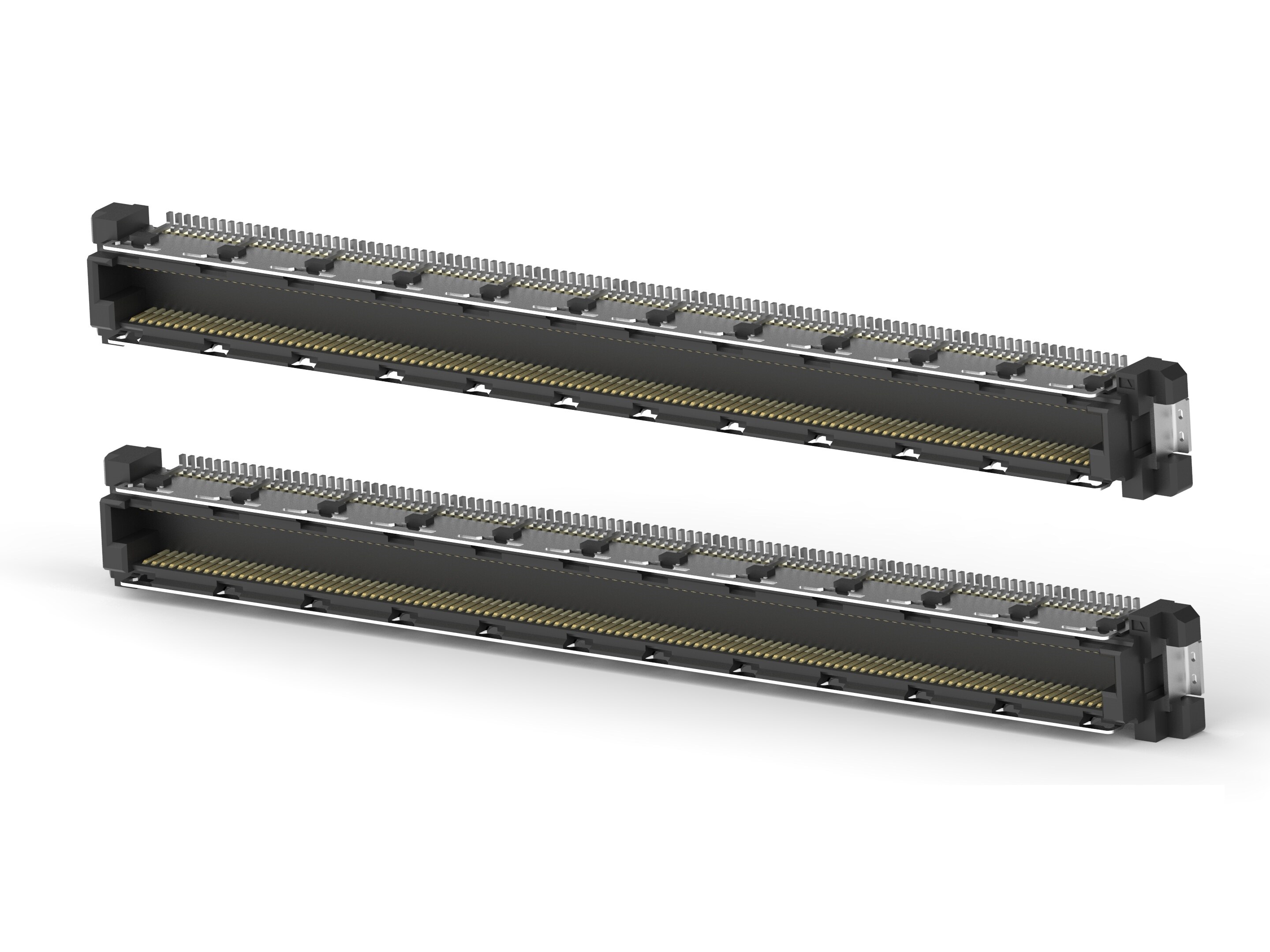 TE Connectivity 3-1827233 Series Vertical Board PCB Header, 440 Contact(s), 0.5 mm Pitch, Shrouded