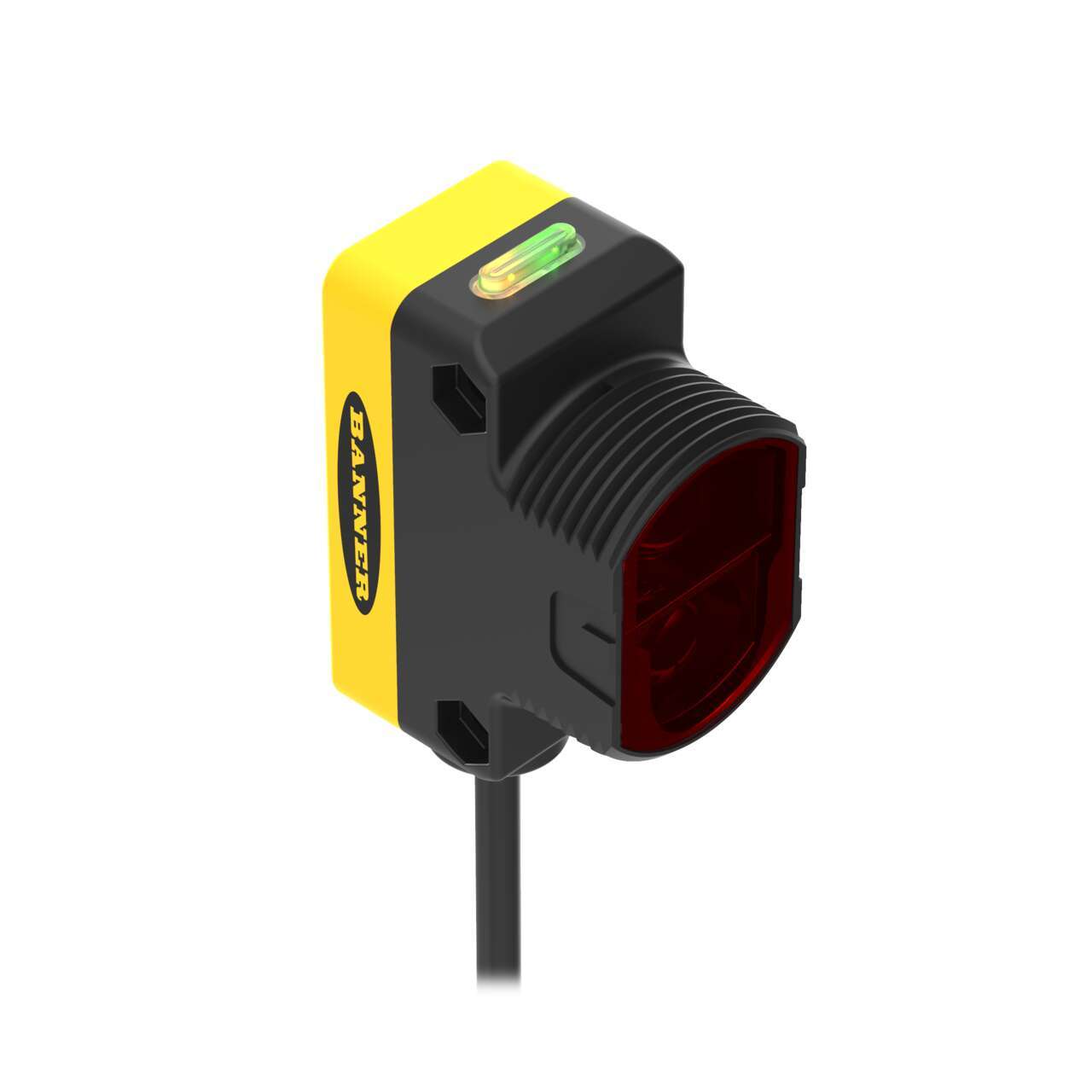 Banner Fixed Field Photoelectric Sensor, Rectangular Sensor, 400 mm Detection Range