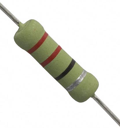 Arcol Ohmite 220Ω Silicone Ceramic Resistor 2W ±10% OY221KE