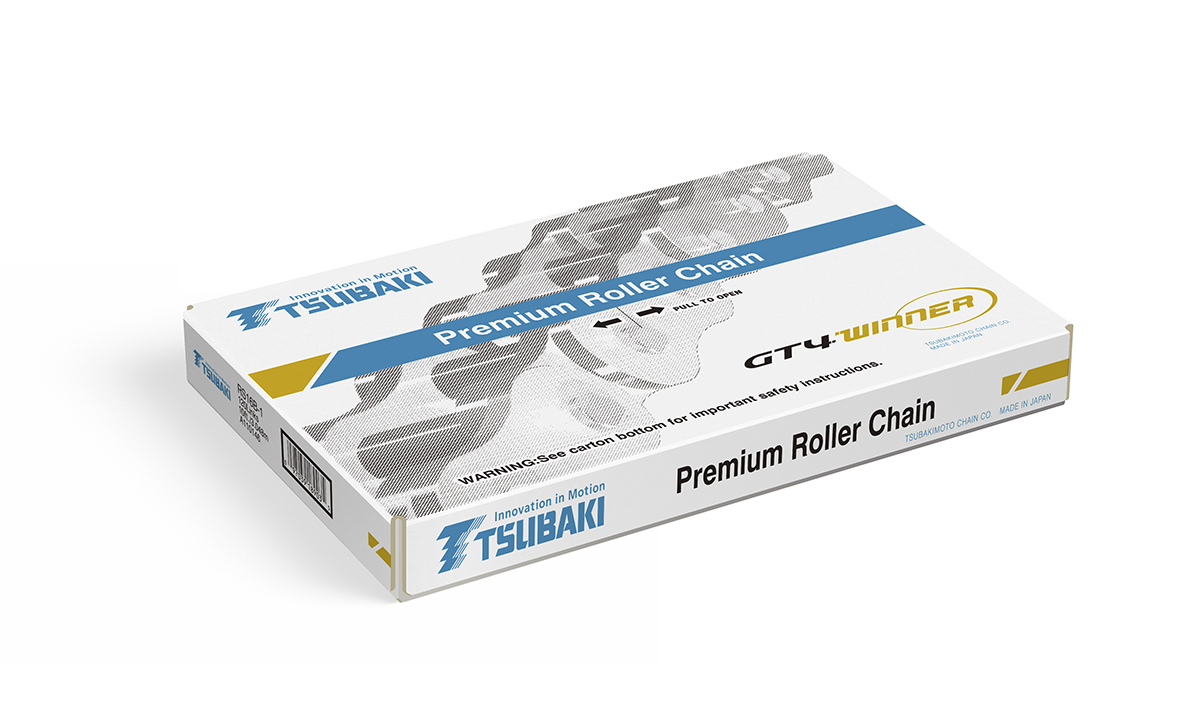 Tsubaki 10B-2 Duplex Roller Chain, 5m, BS GT4 Winner, ISO 606 (DIN 8187)