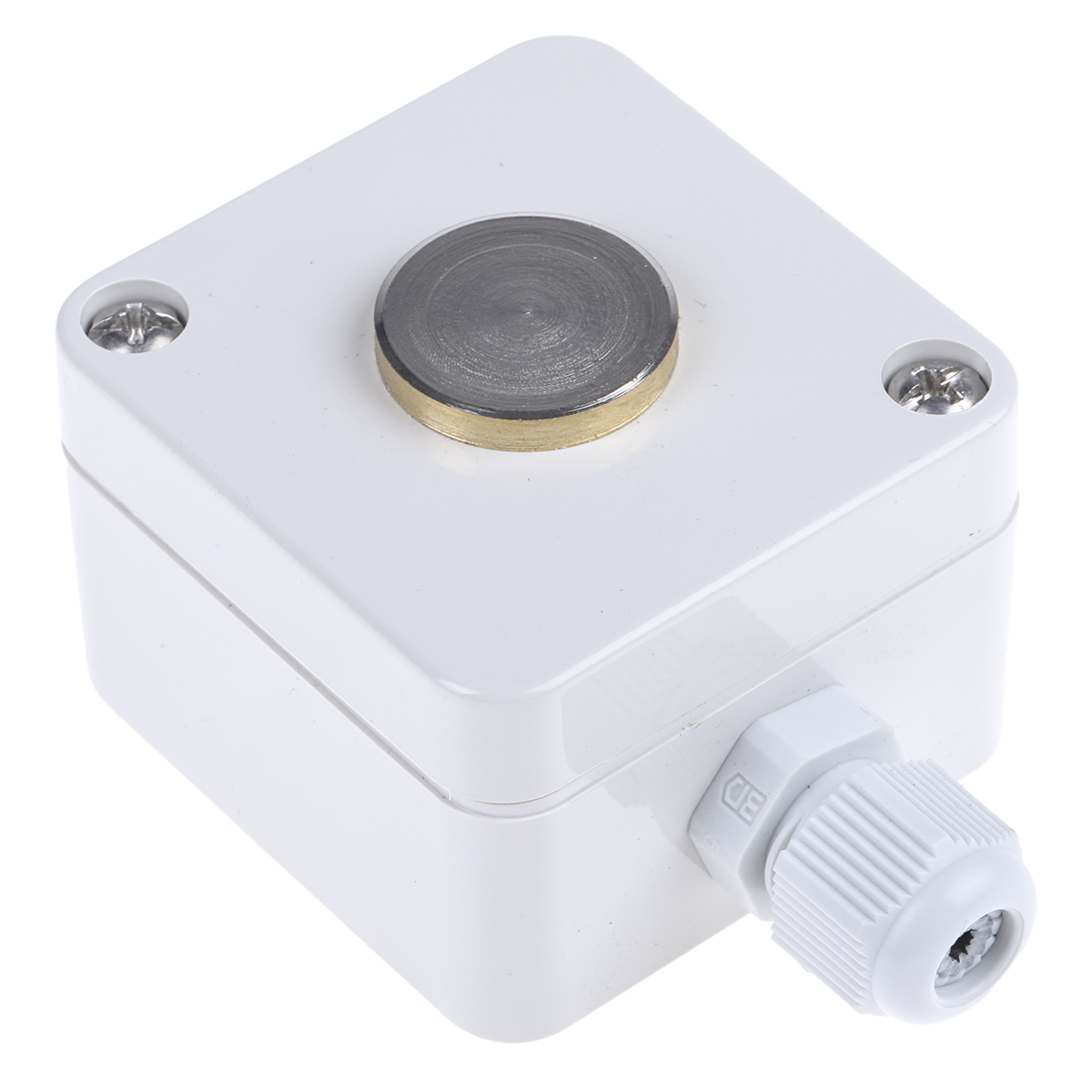 Correge PT100 RTD Sensor, 50mm Dia, 52mm Long, 3 Wire, Cable Gland, Classe B +70°C Max