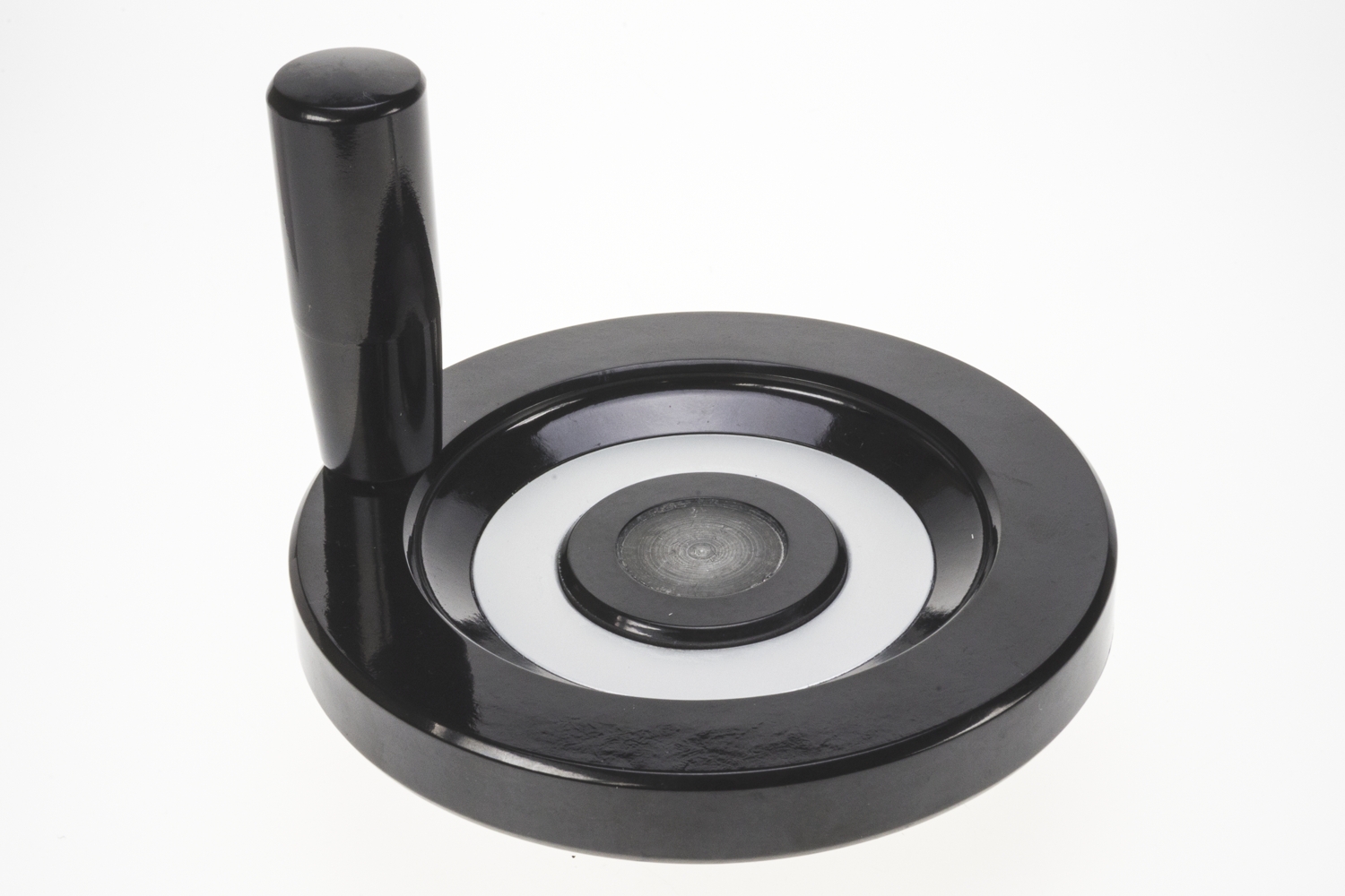 Elesa Black Duroplast Hand Wheel, 150mm diameter