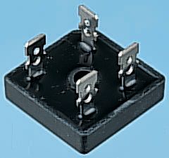 Vishay Bridge Rectifier, 25A, 400V, 4-Pin