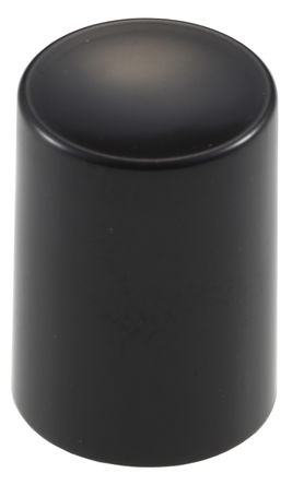 Alps Alpine Black Modular Switch Cap for Use with SPUN Series, 10.2 (Dia.) x 14.5mm