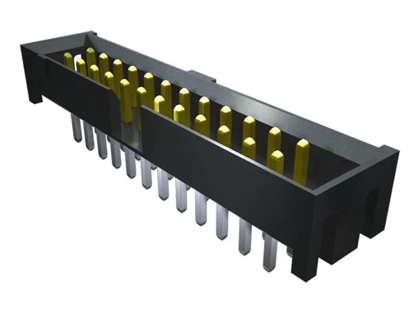 Samtec STMM Series Horizontal Surface PCB Header, 14 Contact(s), 2 mm Pitch, 2 Row, Shrouded