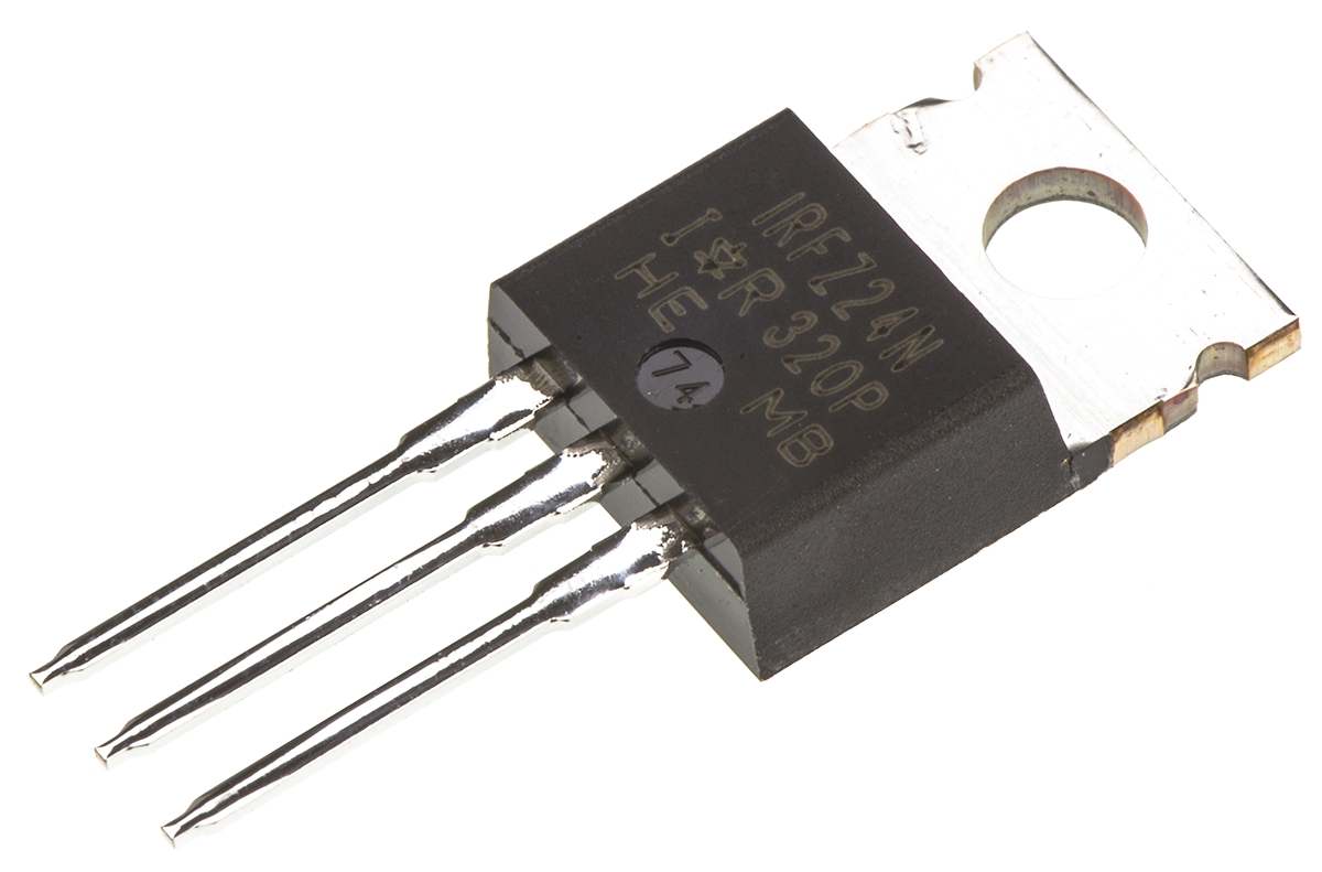 Infineon HEXFET Type N-Channel MOSFET, 87 A, 100 V Enhancement, 3-Pin TO-220AB IRFZ24NPBF