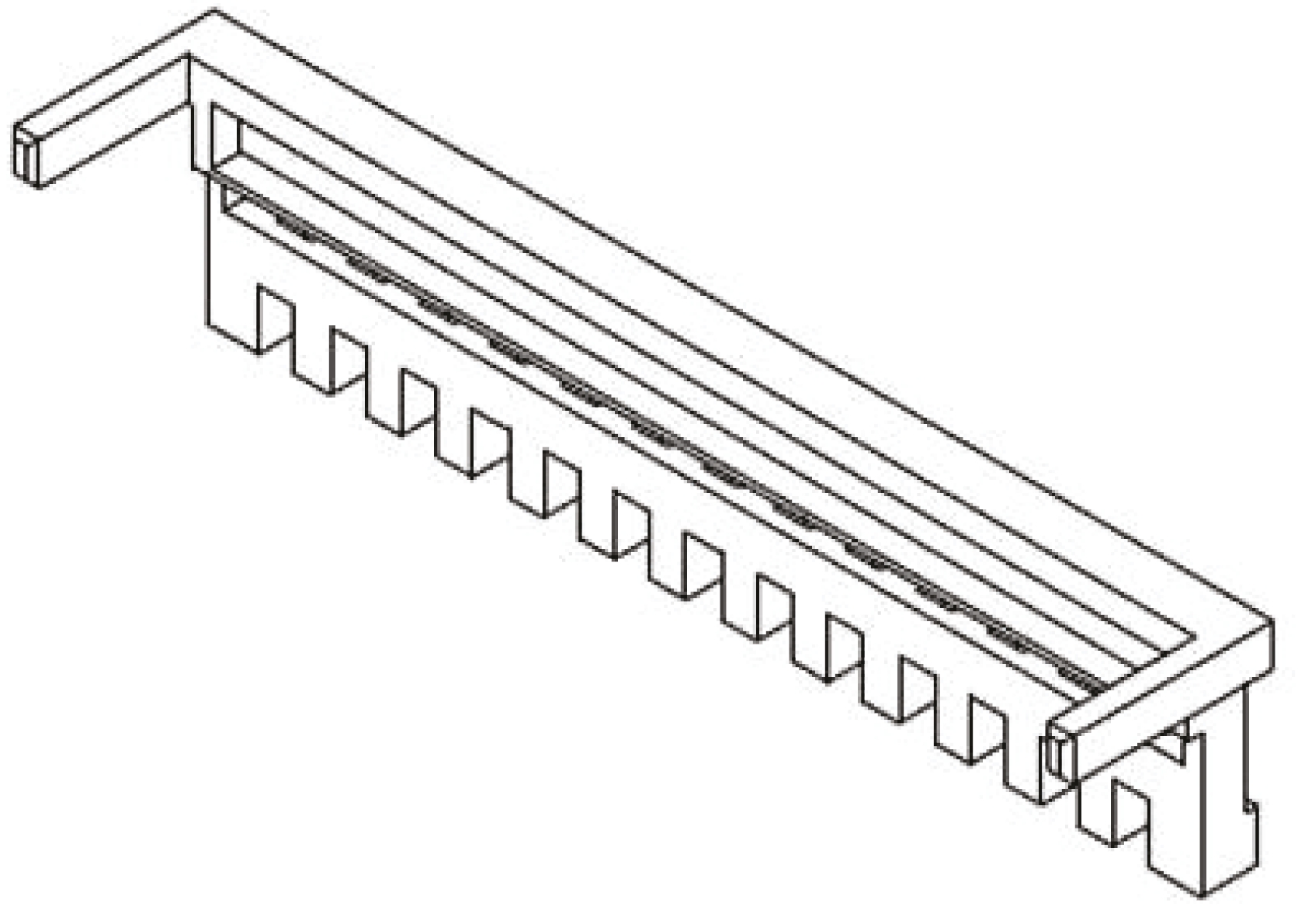 HARTING, 09 06 Code Comb for use with DIN 41612 Connector