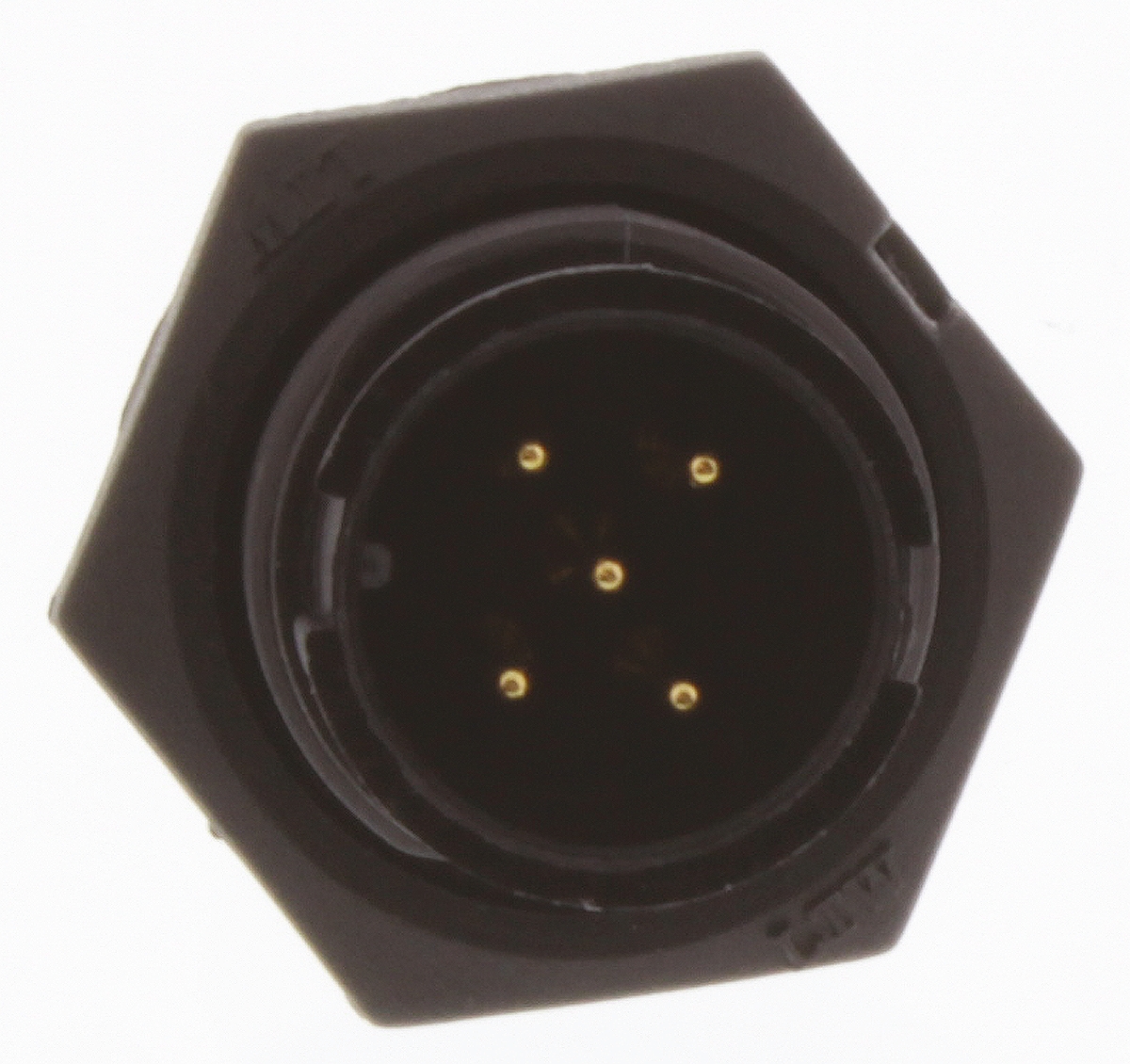 Amphenol Industrial Circular Connector, 5 Contacts, Panel, Standard Connector, Plug, Male, IP67, Ceres Series