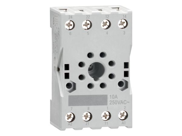 Lovato HR SERIES DIN Rail Relay Socket, for use with HR SERIES