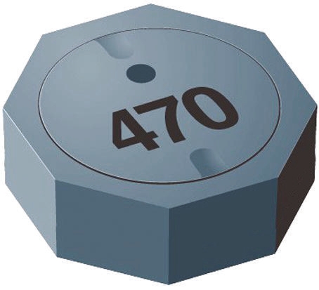 Bourns, SRU5028, 5028 Yes Surface Mount Inductor with a Ferrite Core, 100 μH Wirewound ±30 % 470 mA Idc Q:15