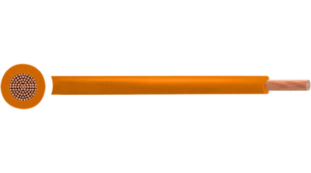 Tri Rated PVC 2.50mm HO7V2-K Orange 100m