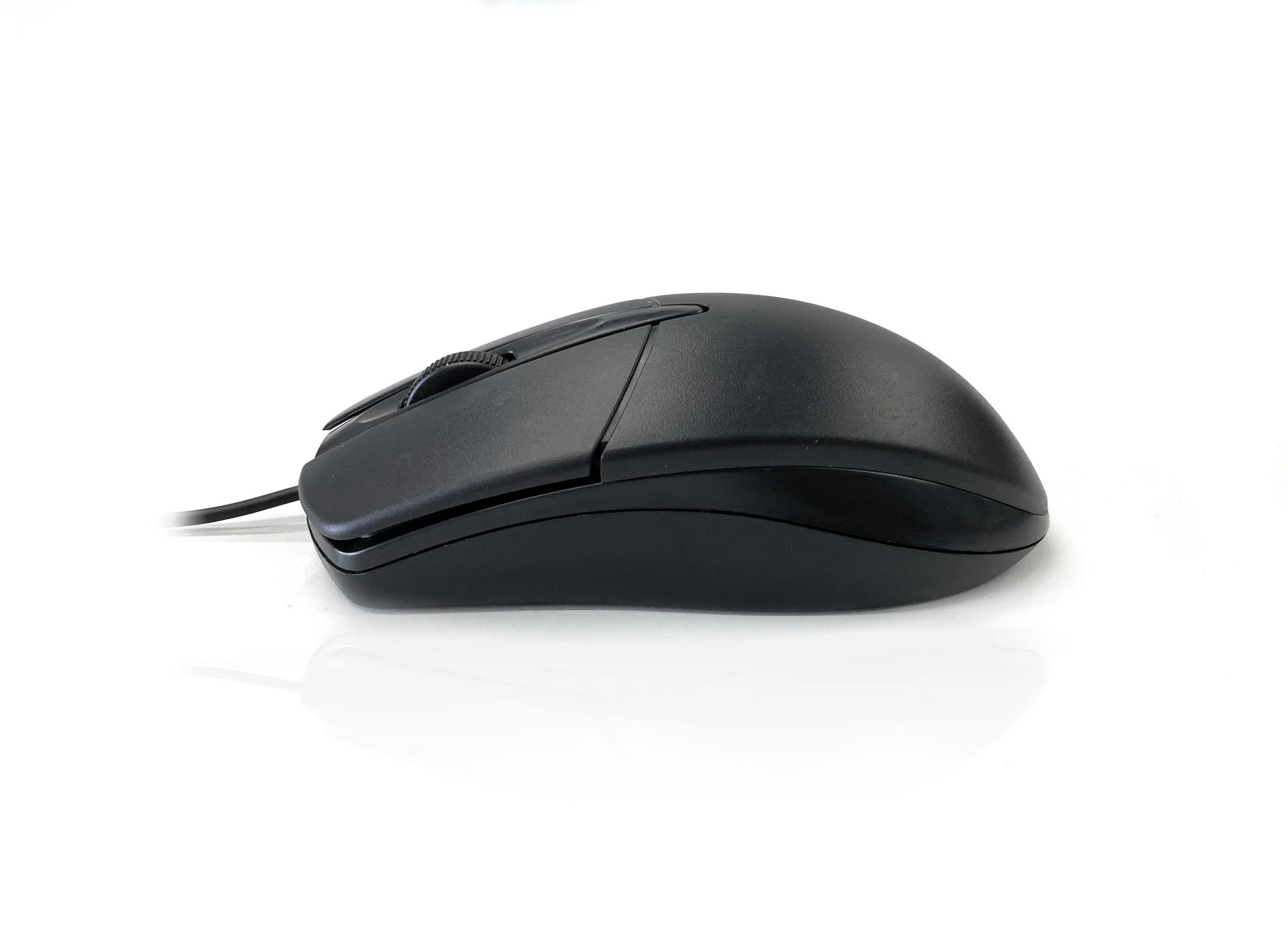 Ceratech MOUAC1330-BLK 3 Button Wired Optical Mouse Black