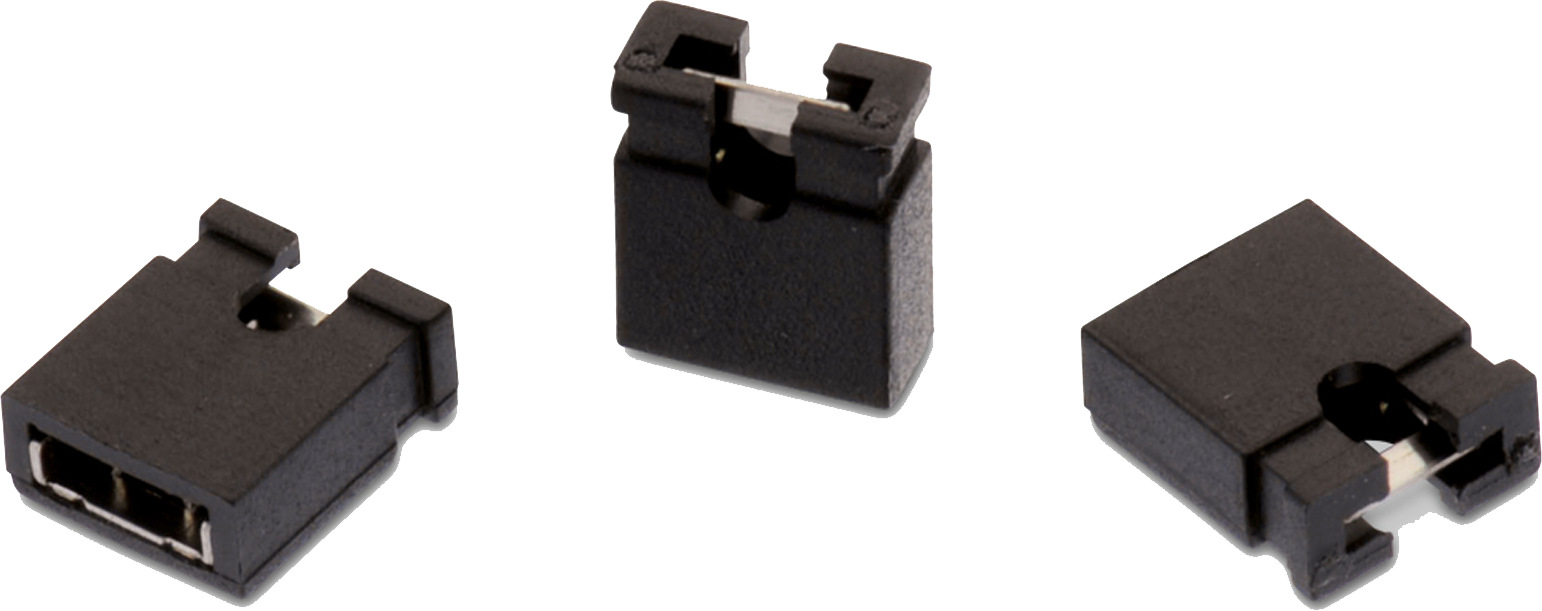 Wurth Elektronik, WR-PHD Jumper Female Straight Black Jumper 6 Way 1 Row 2.54mm Pitch