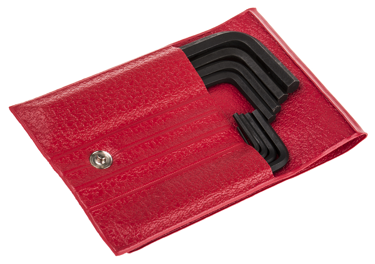 Facom 10 piece L Shape Metric Hex Key Set, 0.9 - 1.5 - 2 - 2.5 - 3 - 3.5 - 4 - 4.5 - 5 - 6mm