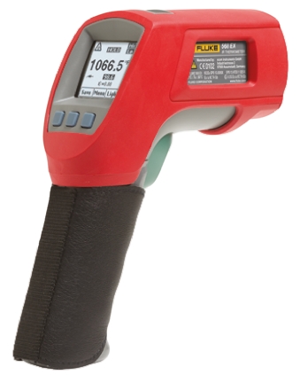 Fluke 568EX Infrared Thermometer, -40°C Min, +800°C Max, ±1 % Accuracy, °C and °F Measurements With RS Calibration