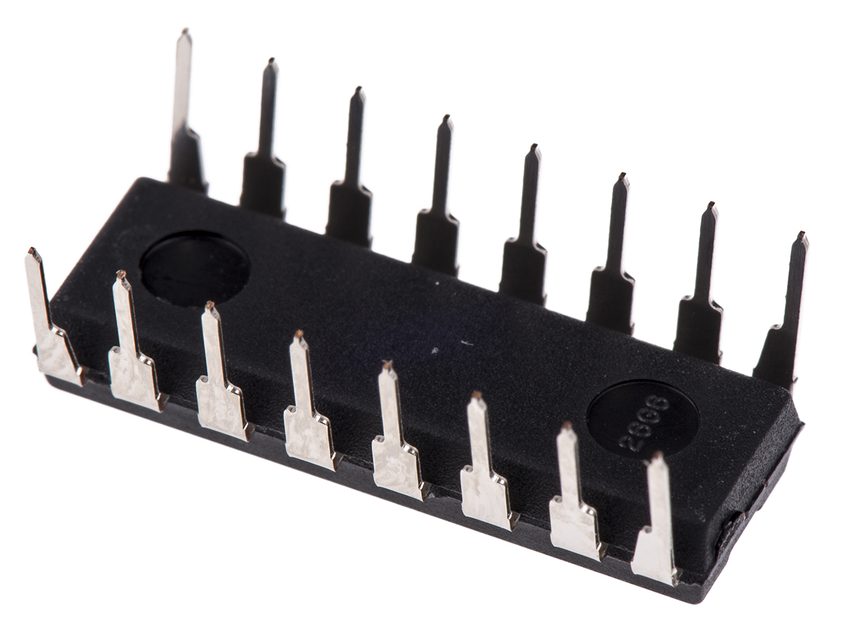 Texas Instruments ULN2003AIN, 7-element NPN Darlington Transistor, 500 mA 50 V, 16-Pin PDIP