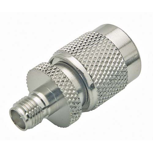 L-Com Straight Coaxial Adapter TNC Plug to SMA Socket 1GHz