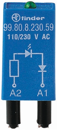 Finder Pluggable Function Module, RC Circuit