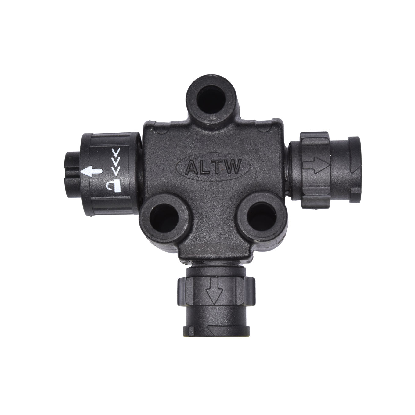 Amphenol Industrial Tee 5 Pole Socket Adapter