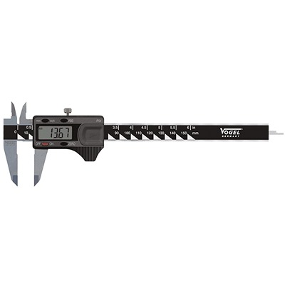 Vogel 150mm Digital Caliper 0.01 mm Resolution, Metric