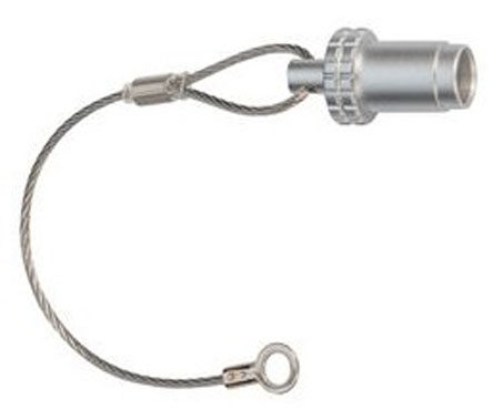 LEMO 2T Male Cable Seal IP68 Rated, with Chrome Finish, Brass