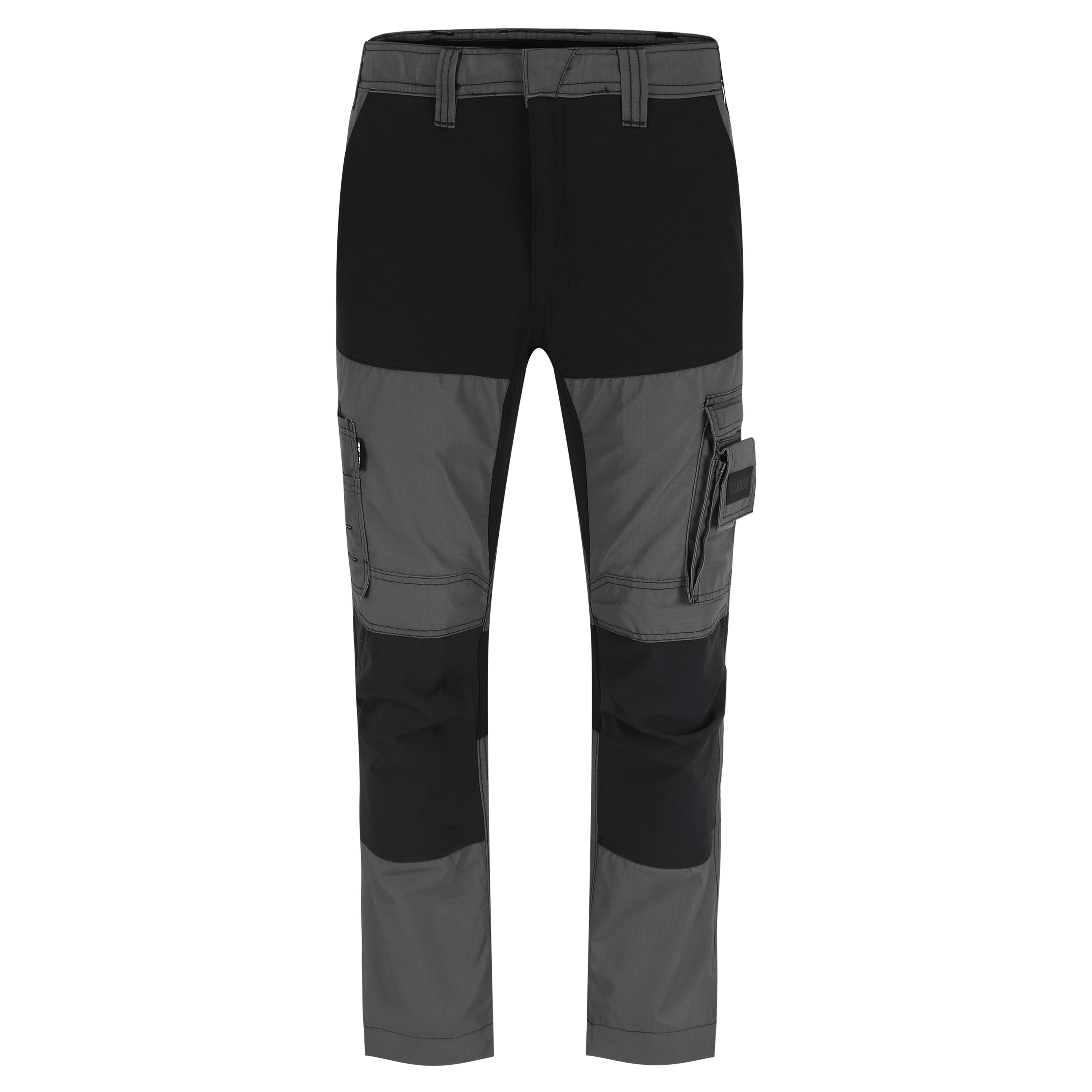 Herock 23MTR1803 Unisex's Anthracite 1% Elastane, 6% Polyester T400, 93% Cotton, Size 44 Waist Size 44 in W