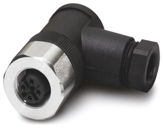 Phoenix Contact Circular Connector, 4 Contacts, Cable, M12 Connector, Socket, Female, IP65, IP67, IP69K, SACC Series