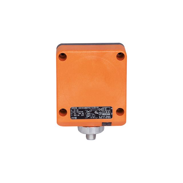 ifm electronic Inductive Rectangular Proximity Sensor, 50 mm Detection, PNP/NPN NO, 10 → 55 V dc