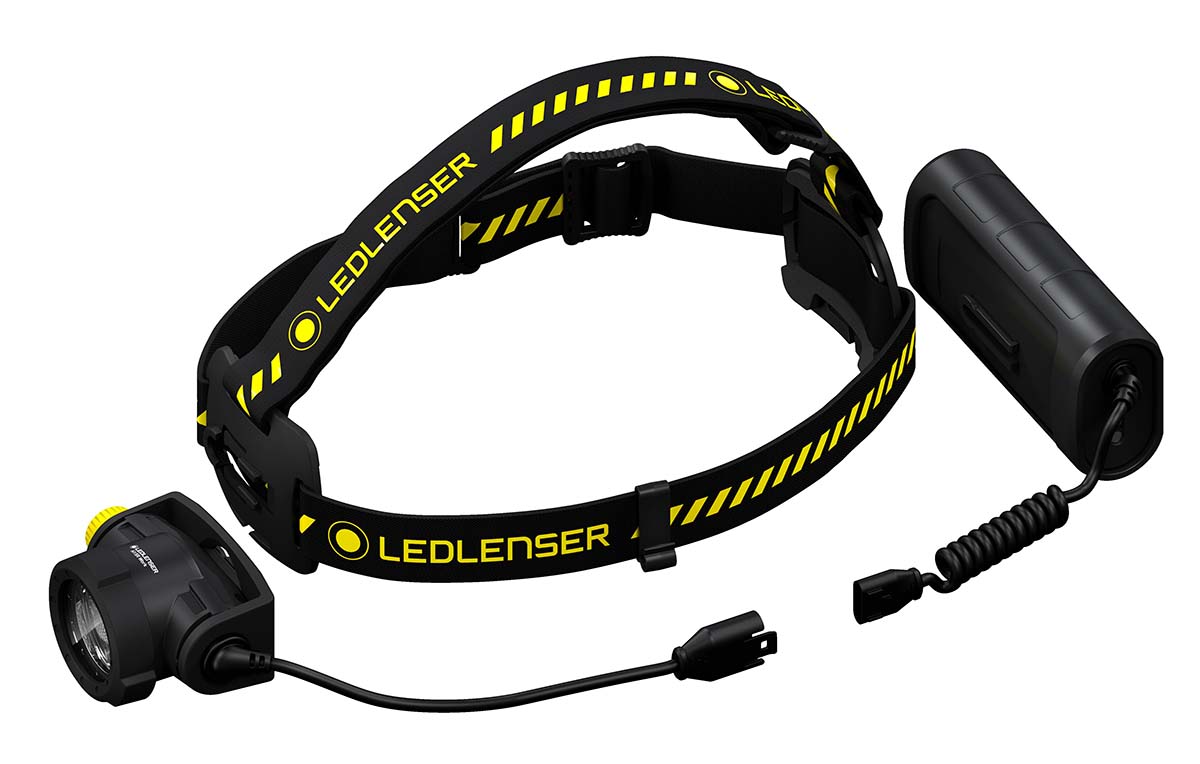LEDLENSER LED H15R WORK Head Torch 2500 lm, 250 m Range