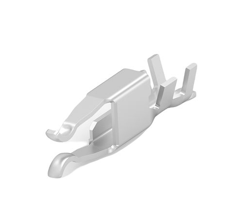 TE Connectivity, 2391430 Uninsulated, Tin Crimp Pin Connector, 24AWG to 22AWG, Grey