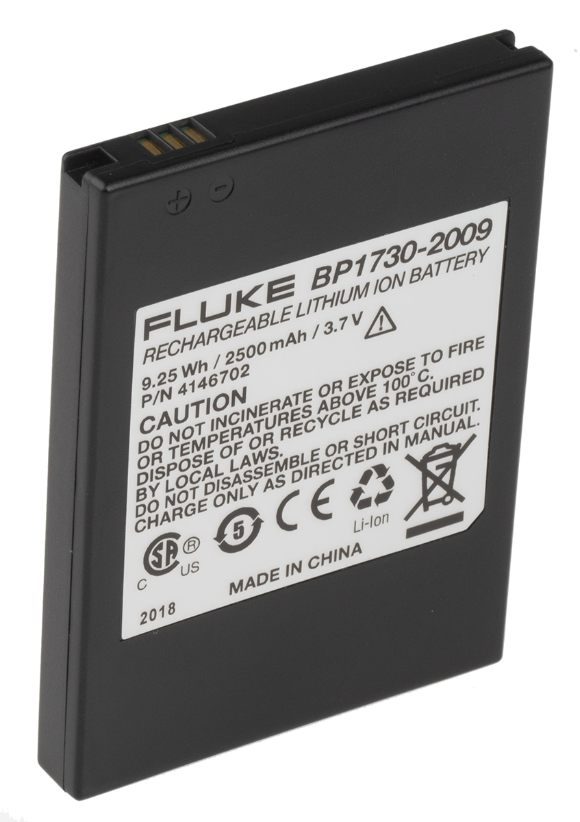 BP1730 Energy Monitor Battery, For Use With Fluke 1730