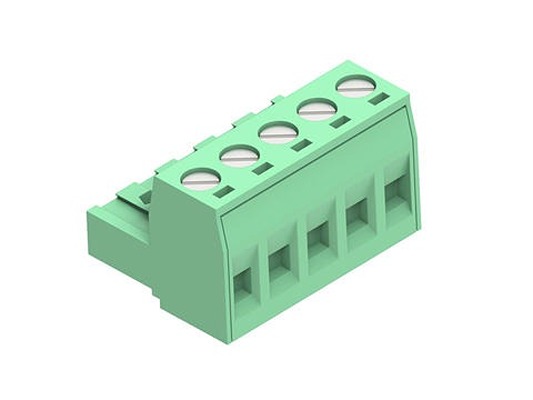 Molex, 5.08mm Pitch, 39530, 5 Way, Horizontal, Pluggable Terminal Block, Plug, 395305005
