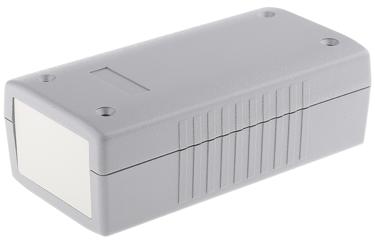 RS PRO Grey ABS Instrument Case, 120 x 60 x 40mm