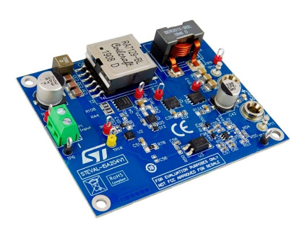 STMicroelectronics 100W 5V/20A Active Clamp Forward Converter DC-DC Converter for PM8804 for Telecom System