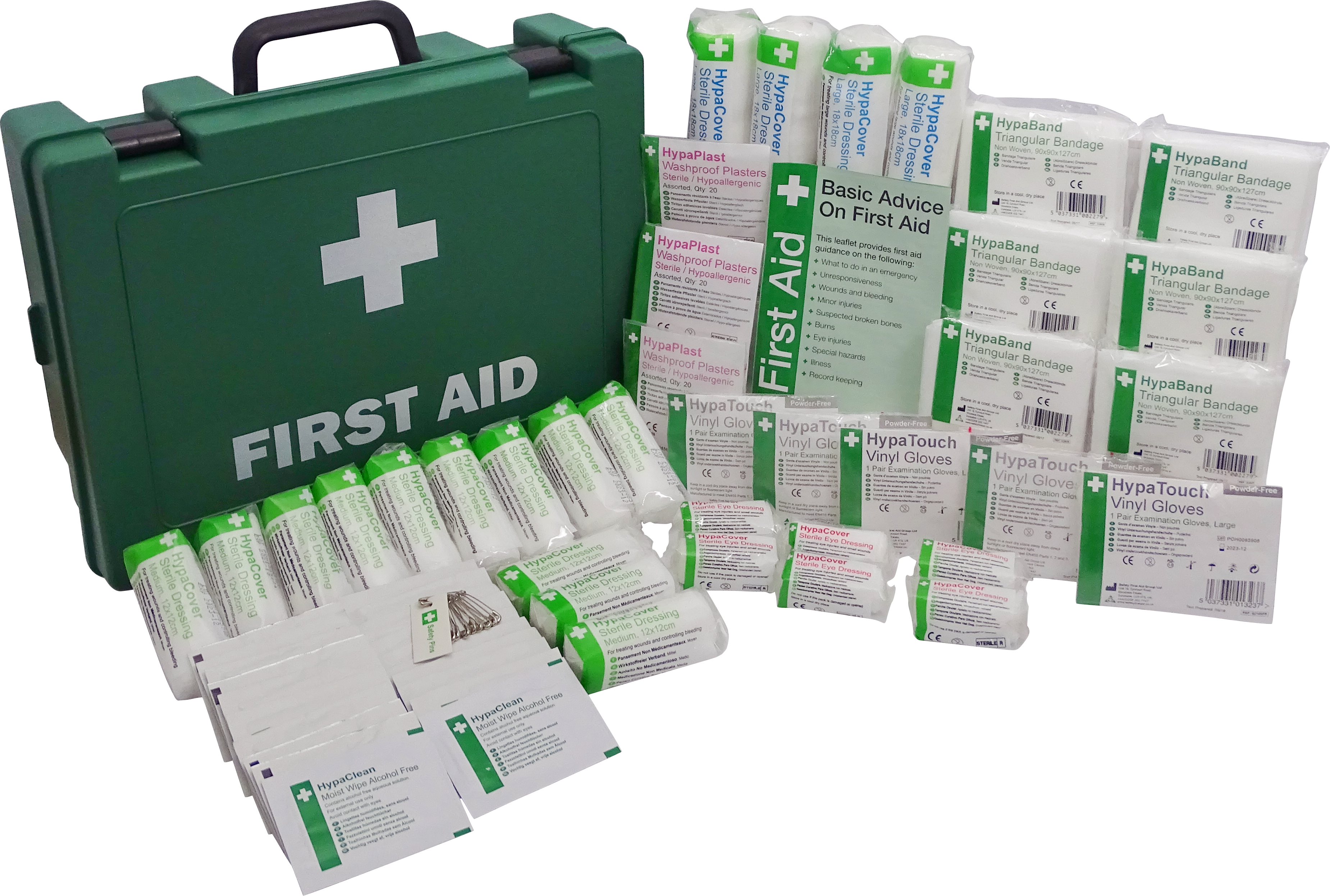 RS PRO First Aid Kit for 50 Person/People, Wall Mounted