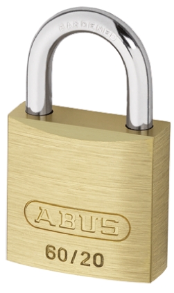 ABUS Key Weatherproof Brass, Steel Padlock, 4mm Shackle, 20mm Body