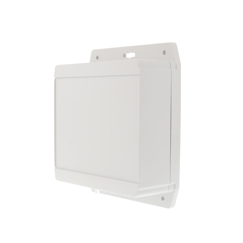 Hammond 1555F Series Grey ABS Enclosure, IP66, IP68, Flanged, Grey Lid, 140 x 140 x 62mm