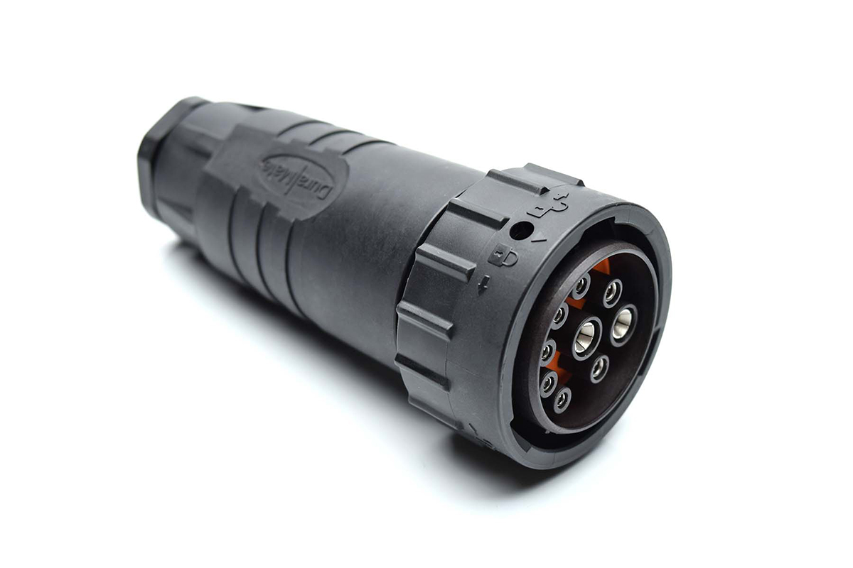 Amphenol Industrial Circular Connector, 9 Contacts, Cable, Standard Connector, Socket, Female, IP67, IP69K, Duramate