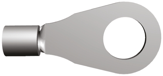 TE Connectivity, SOLISTRAND Uninsulated Ring Terminal, M12 Stud Size, 10.5mm² to 16.8mm² Wire Size