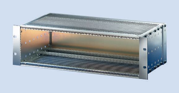 nVent SCHROFF EuropacPRO Series 6U Aluminium Rack Mount Chassis, 84HP, 295mm Depth