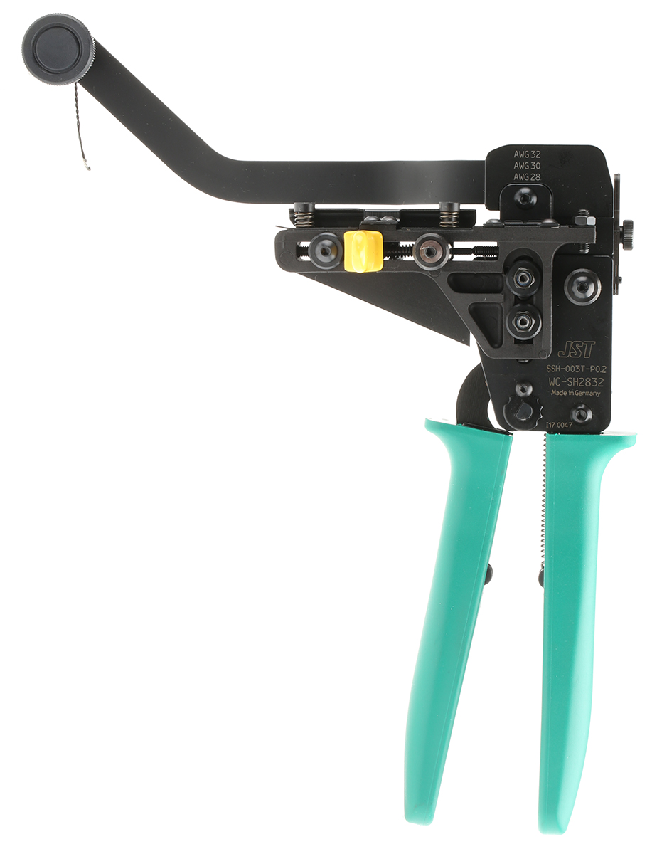 JST WC Hand Ratcheting Crimp Tool for SSH Contacts, SSHL Contacts