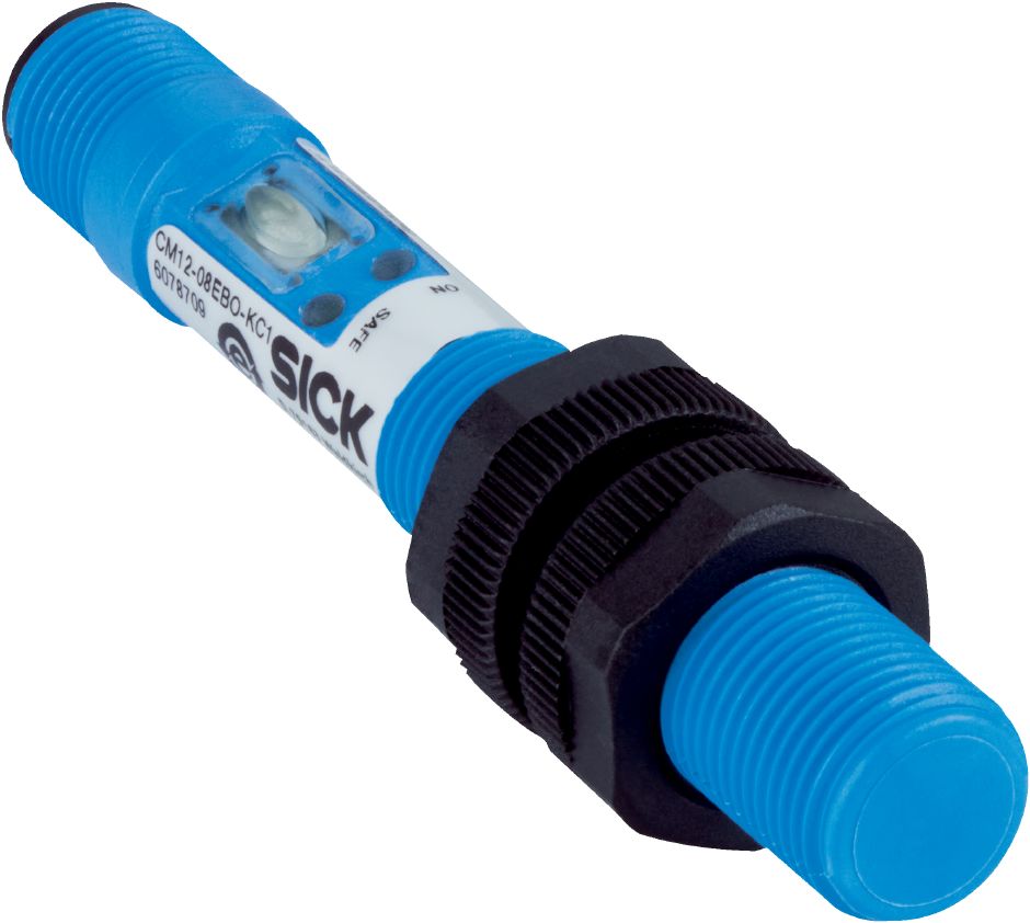 SICK Capacitive Threaded Barrel Proximity Sensor, M12, 0.5 → 4 mm, 0.5 → 8 mm Detection, 10 → 36 V
