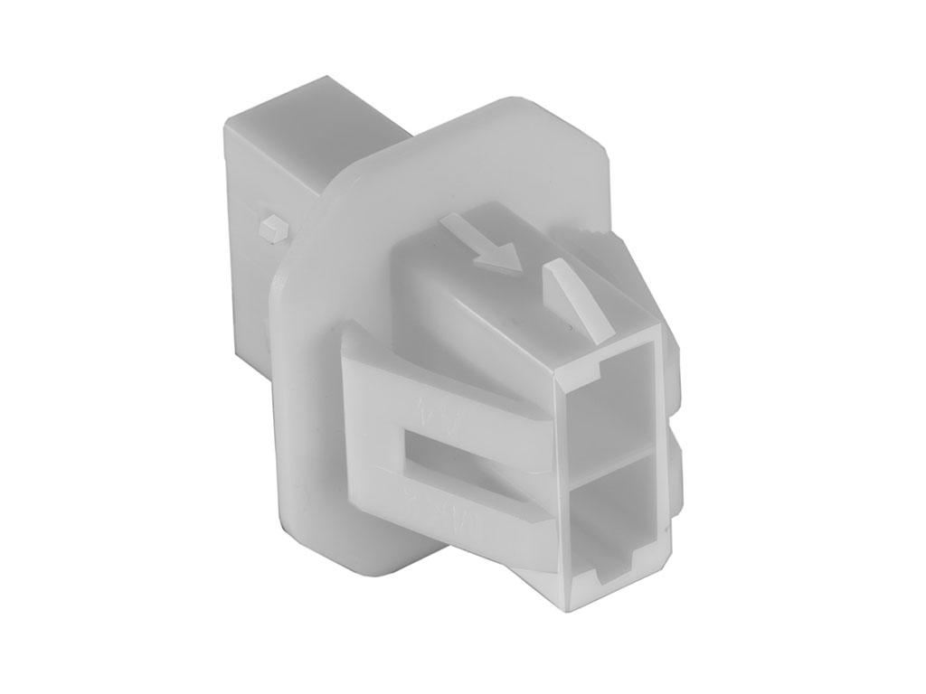 Molex, VersaBlade Receptacle Crimp Connector Housing, 8mm Pitch, 2 Way, 1 Row