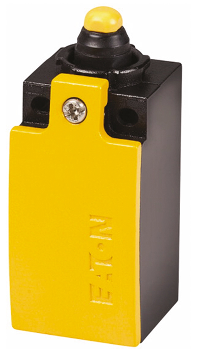 Eaton Plunger Limit Switch, 2NO, IP66, IP67, Metal Housing, 415V ac Max, 6A Max